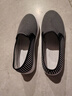 2025老北京布鞋女春夏季新款休閑平底懶人一腳蹬單鞋透氣帆布鞋女 黑色 T01 38 曬單實(shí)拍圖