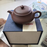 京東京造 宜興紫砂壺 手工茶壺【原礦紫泥】煮泡茶具 德鐘壺238ml禮盒裝 曬單實(shí)拍圖