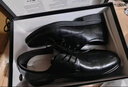 海瀾之家HLA皮鞋男士商務(wù)休閑秋冬德比正裝鞋子男H135/H171 黑色40 曬單實(shí)拍圖