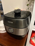 蘇泊爾（SUPOR）IH鮮呼吸電壓力鍋精鋼球釜雙膽5L大容量家用高壓鍋電飯煲4-6-8人 【0氟內膽】智能預約觸控 5L 曬單實(shí)拍圖