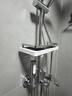 九牧（JOMOO）淋浴花灑套裝自動(dòng)除垢噴槍淋浴器36633-526/1B-1 曬單實(shí)拍圖