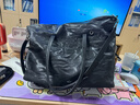 GROTTO個(gè)樂(lè )26年新款黑石托特包羊皮大容量短途差旅時(shí)尚行李收納袋 經(jīng)典黑XL 曬單實(shí)拍圖