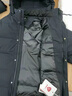 坦博爾羽絨服男可脫卸帽寬松大碼男士商務(wù)保暖外套510505D 黑色 175  曬單實(shí)拍圖