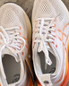 亞瑟士ASICS女子穩定支撐跑鞋 GEL-KAYANO 31 白色/橙色 38  曬單實(shí)拍圖