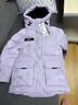 波司登羽絨服女士加厚鵝絨連帽商場(chǎng)同款時(shí)尚百搭外套B250242302 曬單實(shí)拍圖