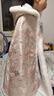 安妮優(yōu)兒女童漢服披風(fēng)斗篷冬季加厚唐裝兒童國風(fēng)冬裝拜年服 粉色披風(fēng) 150 曬單實(shí)拍圖