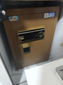 虎牌保險柜家用辦公小型指紋密碼保險箱全鋼防盜可入墻保密保管柜 博瑞系列 60cm 咖啡金 曬單實(shí)拍圖