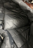安奈兒童裝男女童短款立領(lǐng)羽絨服2025冬新款 黑色 160cm 曬單實(shí)拍圖