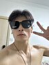 BOLON暴龍眼鏡林一同款墨鏡男款方框太陽(yáng)鏡女偏光鏡情人節禮物BL3203 【明星同款】C10 亮黑色-偏光 曬單實(shí)拍圖