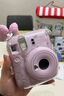 INSTAX富士instax立拍立得 一次成像相機 mini12（mini11升級款）淺櫻粉 曬單實(shí)拍圖