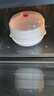 KATEI STORY日本微波爐加熱蒸籠食品級保鮮保溫蓋專(zhuān)用飯盒蒸盒碗加熱專(zhuān)用器皿 曬單實(shí)拍圖
