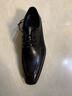SUSTYLE高端奢侈品上班男鞋英倫韓版內增高新郎結婚禮西裝商務(wù)正裝 黑色 40 曬單實(shí)拍圖