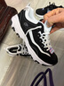 斯凱奇（Skechers）奧利奧熊貓鞋丨老爹鞋女經(jīng)典黑白復古春夏輕便潮流增高運動(dòng)休閑鞋 【女款】黑色/白色-BKW 38 曬單實(shí)拍圖