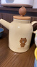 滿(mǎn)朝佳LINE FRIENDS聯(lián)名陶瓷冷水壺茶具套裝大容量泡涼花茶可愛(ài)卡通茶壺 BROWN款 曬單實(shí)拍圖