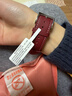 ROMISS適用iwatch11蘋(píng)果手表表帶apple watch s10表帶apple watch真皮s9女士iphone新款ultra2手表帶8se 波爾多紅（男女通用款） 44/45/46/Ul 曬單實(shí)拍圖