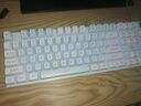 銀雕(YINDIAO) K500鍵盤(pán)彩包升級版 機械手感 游戲背光電競辦公USB外接 全尺寸 藍白雙拼白光有線(xiàn)鍵盤(pán) 曬單實(shí)拍圖