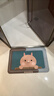 萬(wàn)創(chuàng  ) 硅藻泥強吸水浴室地墊衛生間門(mén)口防滑腳墊廁所衛浴入戶(hù)門(mén)墊子 可愛(ài)小萌兔 買(mǎi)一送一40*60cm【方+圓】 曬單實(shí)拍圖