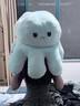 RICH YOUR HOME德國品質(zhì)大變臉章魚(yú)玩偶抱枕生氣雙面八爪魚(yú)翻面毛絨玩具娃娃公仔 粉色轉淡藍 中號直徑約90厘米 曬單實(shí)拍圖