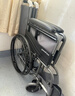 魚(yú)躍(yuwell)輪椅車(chē)H051折疊老人輕便旅行手推車(chē)鋼管免充氣胎代步車(chē) 曬單實(shí)拍圖