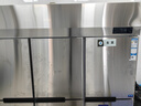 海爾（Haier）商用冰箱四門(mén)冰柜大容量不銹鋼立式冷藏保鮮柜冷凍速凍柜廚房酒店后廚高身雪柜 【高端風(fēng)循環(huán)款】一級能效 六門(mén)雙溫1500升 曬單實(shí)拍圖