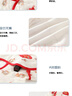 貝瑞加（Babyprints）嬰兒夾棉連體衣男女寶寶秋冬加厚保暖爬服春節拜年衣服新年哈衣52 曬單實(shí)拍圖
