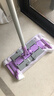 妙潔平板拖把 夾布34cm共1布 桿長(cháng)129cm家用一拖凈懶人專(zhuān)用墩布地板拖 曬單實(shí)拍圖