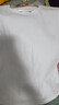 皮爾卡丹（pierre cardin）純棉長(cháng)袖t恤女白色外穿打底衫2025春秋新款百搭寬松時(shí)尚印花上衣 長(cháng)袖-【空白版】-白色 L 110-125斤 曬單實(shí)拍圖