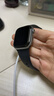 Apple/蘋(píng)果WatchS11智能手表GPS款42毫米深空灰色鋁金屬表殼黑色運動(dòng)型表帶S/M-聯(lián)通流量卡 曬單實(shí)拍圖