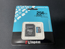金士頓（Kingston）256GB TF（MicroSD）存儲卡 內存卡U3 V30 A2 4K適配大疆Pocket 3/Action 5/無(wú)人機/運動(dòng)相機/監控 曬單實(shí)拍圖