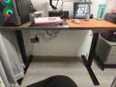樂(lè )歌E2S電動(dòng)升降桌電腦桌椅一套站立辦公直播家用小戶(hù)型臥室書(shū)桌 【單桌】黑腿+胡桃木色桌板 【包安裝|配件另購】1.2*0.6m 【加厚】環(huán)保桌板 曬單實(shí)拍圖