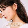 老鳳祥雪花黃金耳釘女足金時(shí)尚耳環(huán)耳飾女生日禮物送女友老婆結婚紀念日 足金雪花耳釘 曬單實(shí)拍圖