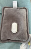 彩虹熱水袋暖手寶充電暖寶寶暖水袋注水暖手袋熱敷暖肚子暖腳 灰色 曬單實(shí)拍圖
