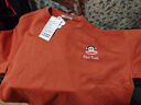 大嘴猴（paul frank）短袖男士重磅夏季寬松短袖T恤男上衣服打底衫男裝 磚紅色 XL 曬單實(shí)拍圖
