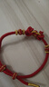 峨眉山紅繩手鏈馬年手繩男女同款情侶手鏈本命年新年生日禮物 曬單實(shí)拍圖