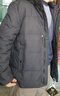 雪中飛鵝絨羽絨服男士短款脫卸帽加厚保暖休閑商務(wù)秋冬外套男裝185 曬單實(shí)拍圖