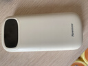 紐曼（Newmine）20000毫安時(shí)大容量充電寶【3C認證|可上飛機】自帶三線(xiàn)10W移動(dòng)電源適用蘋(píng)果華為等手機耳機 奶茶色 曬單實(shí)拍圖