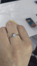 NSYCA老鳳凰9999純銀戒指女對戒輕奢小眾感指環(huán)食指戒婚戒鉆石戒開(kāi)口戒 閃鉆開(kāi)口戒老鳳祥同款 曬單實(shí)拍圖