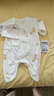 童泰【孕媽有禮-新客39.9元】嬰兒連體衣新生兒初寶寶純棉衣服春秋 黃色貝貝熊 （四季款/純棉) 52cm 曬單實(shí)拍圖