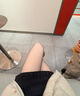 小野和子【楊冪同款】雙層黑絲襪光腿神器秋冬女黑透膚打底襪褲 曬單實(shí)拍圖