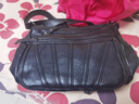 花跡（HUAJI）真皮牛皮包包女包新款軟皮多層百搭單肩斜挎包女神節中老年媽媽包 黑色百搭款 曬單實(shí)拍圖