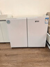西泠臥式冰箱一級能效家用風(fēng)冷無(wú)霜變頻大容量矮冰箱臺下嵌入式對開(kāi)門(mén)雙門(mén)雙冷凍臥室電冰箱廚下冰箱 【90cm寬】頂配白色 一級變頻 風(fēng)冷無(wú)霜 曬單實(shí)拍圖