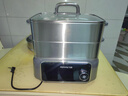 九陽(yáng)（Joyoung）電蒸鍋家用多功能燉蒸煮一體電煮鍋三層大容量0涂層304不銹鋼蒸屜可預約大功率電熱鍋電火鍋 GZ998 18.5L 【2層蒸籠+1層煮鍋】GZ998 曬單實(shí)拍圖