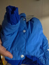 嬉皮狗狗狗衣服冬季羽絨服比熊泰迪冬季衣服寵物小型幼犬冬天四腳衣服 邦迪藍*鴨絨填充 S （建議體重3-5斤） 曬單實(shí)拍圖