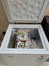海爾（Haier）100L單溫冰柜小型家用小冰柜商用減霜一級能效-40℃深冷變頻冷柜小冰箱BC/BD-100GHEPSD9D國家補貼 曬單實(shí)拍圖