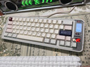 柯提克斯QK65MK3 機械鋁合金 HiFi 客制化三模機械鍵盤(pán) 游戲鍵盤(pán) 跨年禮品 復古白 曬單實(shí)拍圖