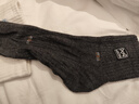 貓人男士襪子男100%純棉防臭吸汗10A級抗菌秋冬長(cháng)襪休閑商務(wù)中筒襪6雙 曬單實(shí)拍圖