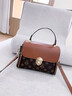 CALEKLNTOE包包女包品牌2026新款女士手提包紀念日情人節生日禮物送老婆 咖啡色 精美禮盒裝【可代寫(xiě)賀卡】 曬單實(shí)拍圖
