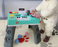 費雪（Fisher-Price）春節新年禮物送禮早教數字顏色玩具-費雪智玩時(shí)尚音樂(lè )學(xué)習桌HTJ66 曬單實(shí)拍圖