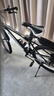 金武端自行車(chē)成人山地車(chē)公路賽車(chē)單車(chē)騎行變速超輕越野中學(xué)生初中青少年 頂配版-輻條輪-黑白色 26寸21速 曬單實(shí)拍圖