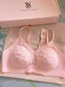 維多利亞的秘密維密反重力無(wú)痕花邊蕾絲文胸內衣女 2HMN天使粉 55000006 M (75C/75D/80A/80B) 曬單實(shí)拍圖